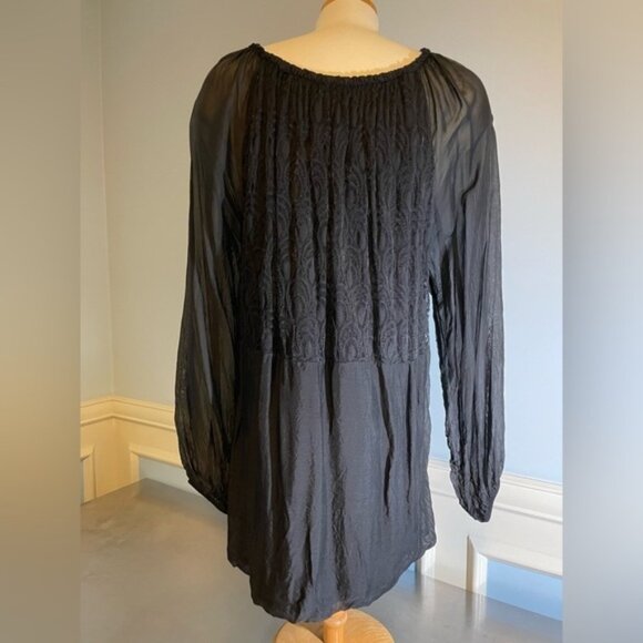 Elena Baldi - silk and lace tunic - Picture 3 of 10